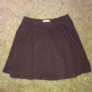 Black skirt
